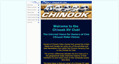 Desktop Screenshot of chinookrvclub.net
